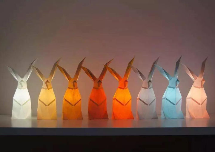 03 OWL Paper Craft Lamp