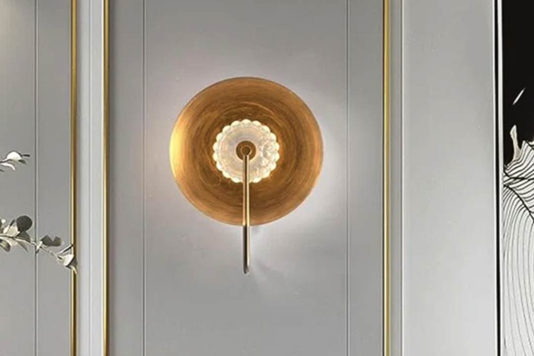 Enhance Your Space with a Round Metal Wall Lamp