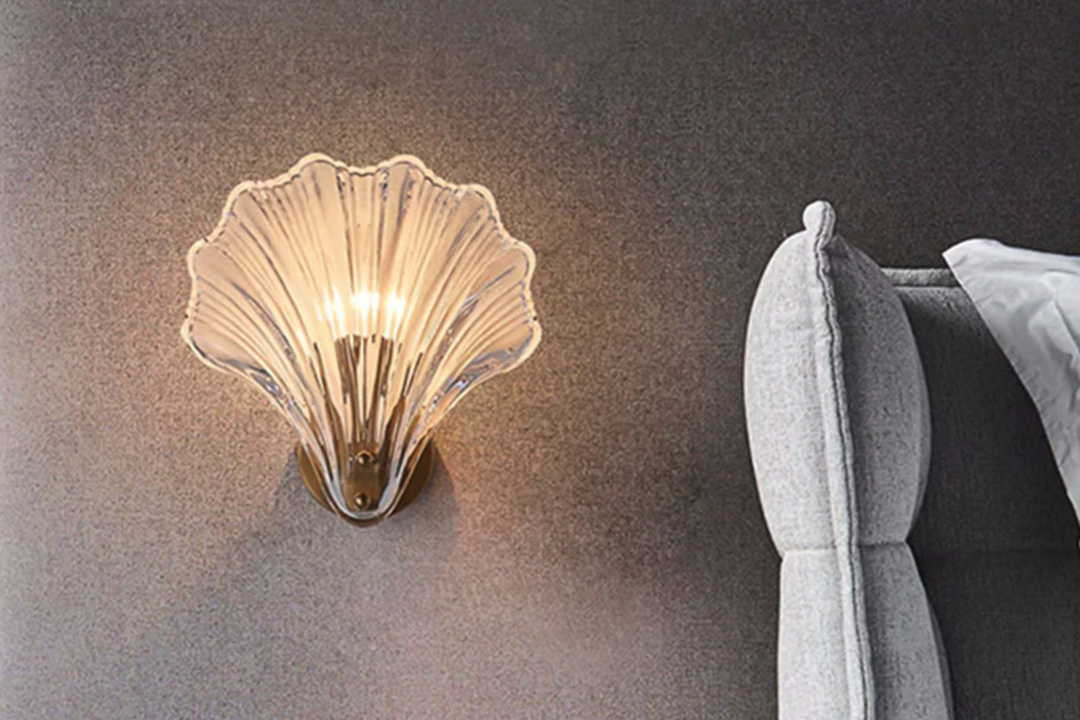 Illuminate Your Space with a Modern Seashell Wall Lamp